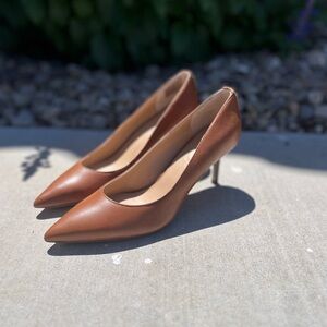 Brand New Ralph Lauren Brown Pumps 6.5